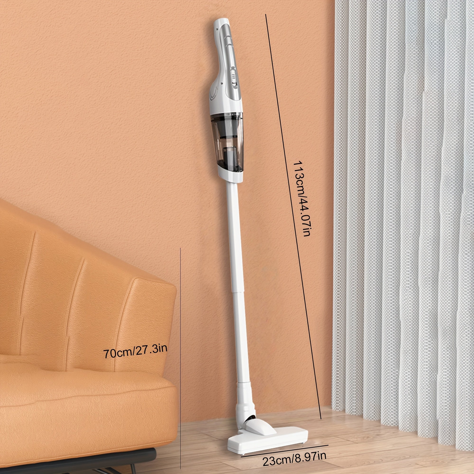 3-In-1 Handheld Cordless Vacuum Cleaner, Upgraded Powerful Brushless Motor, Mini Portable Vacuum, Lightweight Handheld Vacuum, with Additions, Suitable for Home And Car Use, Wet And Dry Use