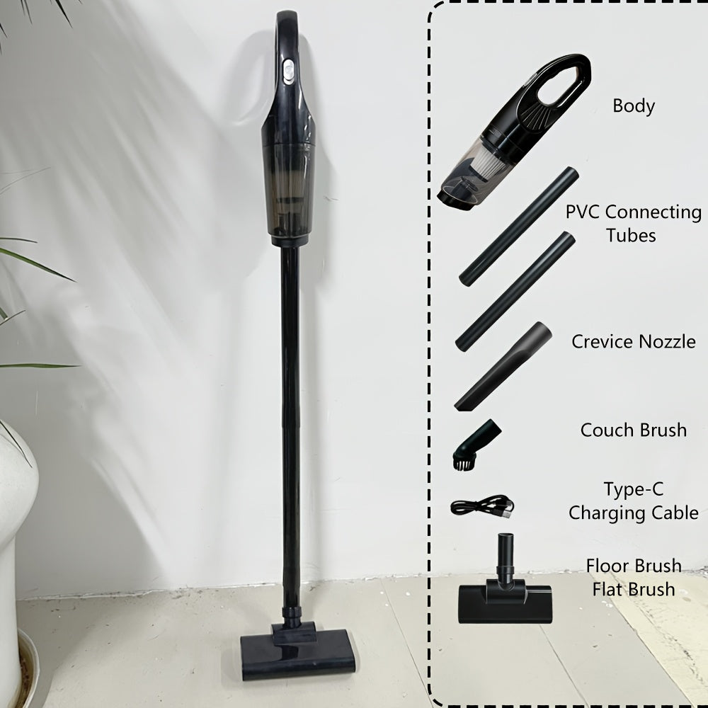 7200Pa Multi-Functional Cordless Handheld Vacuum Cleaner | Powerful Suction, USB Charging, ABS Body, Suitable for Both Indoor And Outdoor Use, Available in Black And White