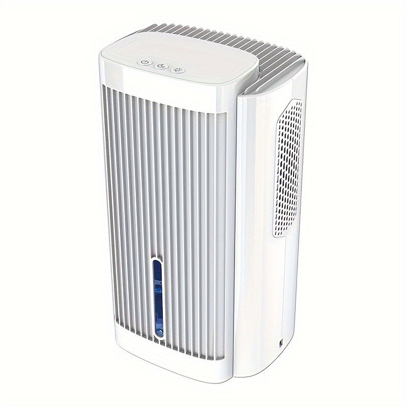 Dehumidifier with a 95 OZ Water Tank, Suitable for Basements, Bedrooms, Bathrooms, Rvs, Featuring a Sleep Mode, 7-Color LED Lights, Designed for Home Use.