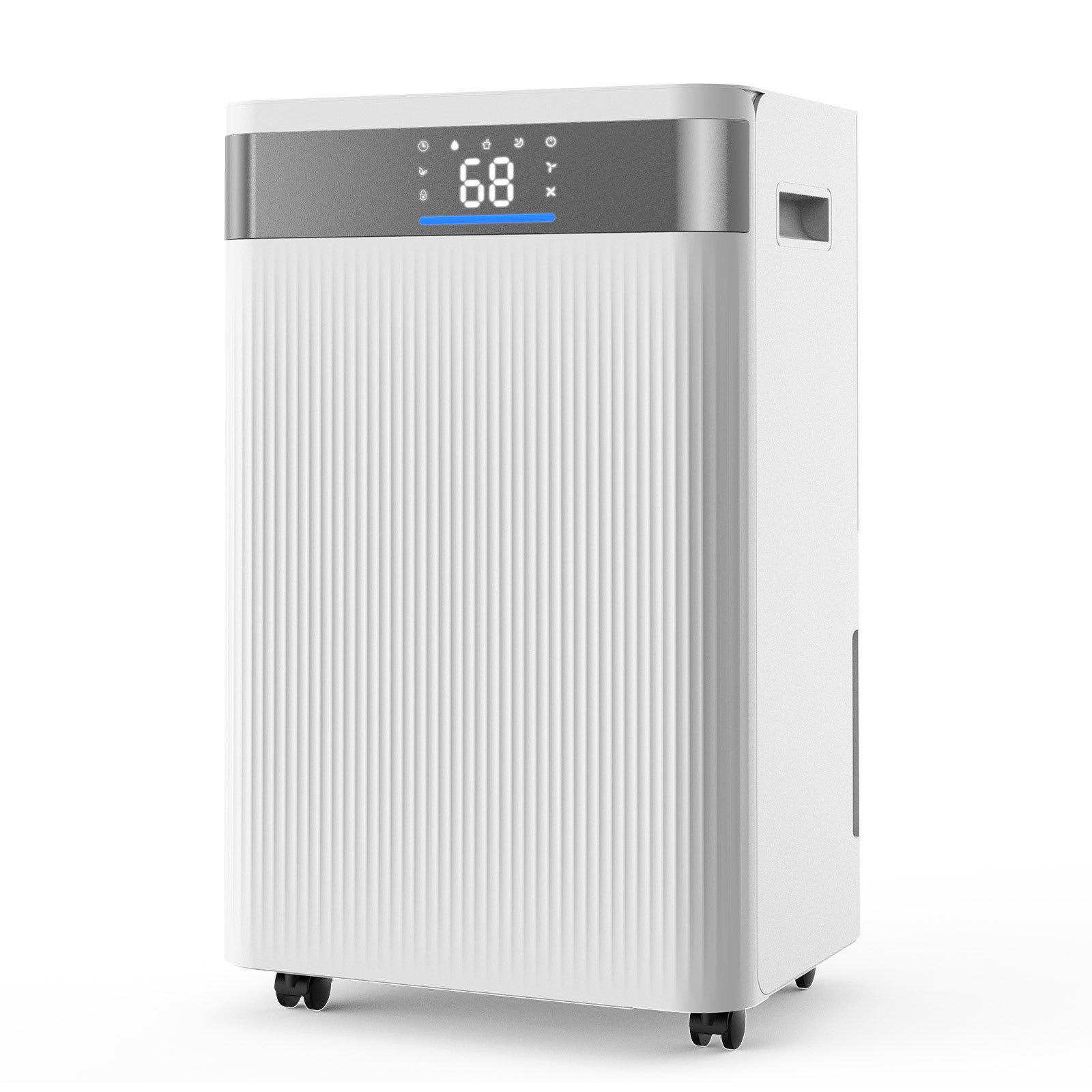 VEVOR 52 Pints Dehumidifier for Home and Basement Smart Humidity Low Noise for Room