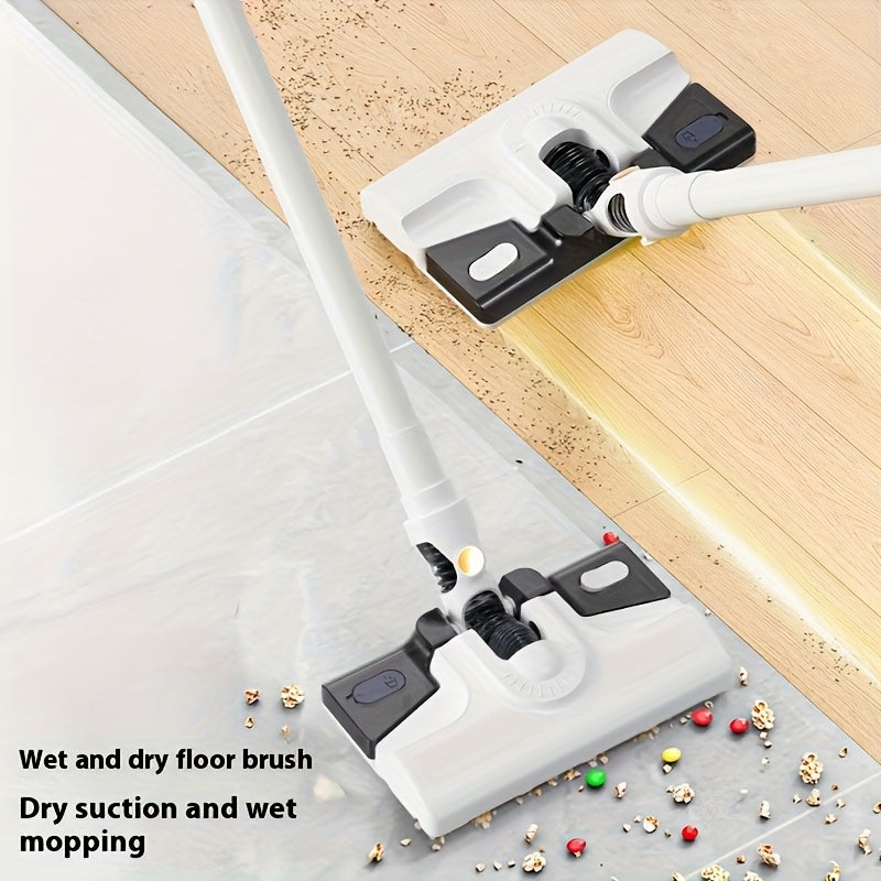 Wireless Vertical Rod-Type Vacuum Cleaner, Replaceable Cleaning Head Covers Any Cleaning Blind Spots, Combines Suction and Mopping Functions. Christmas Gifts, Car Accessories, Gifts for Men and Women, Christmas Home Decor, Carpet Cleaner