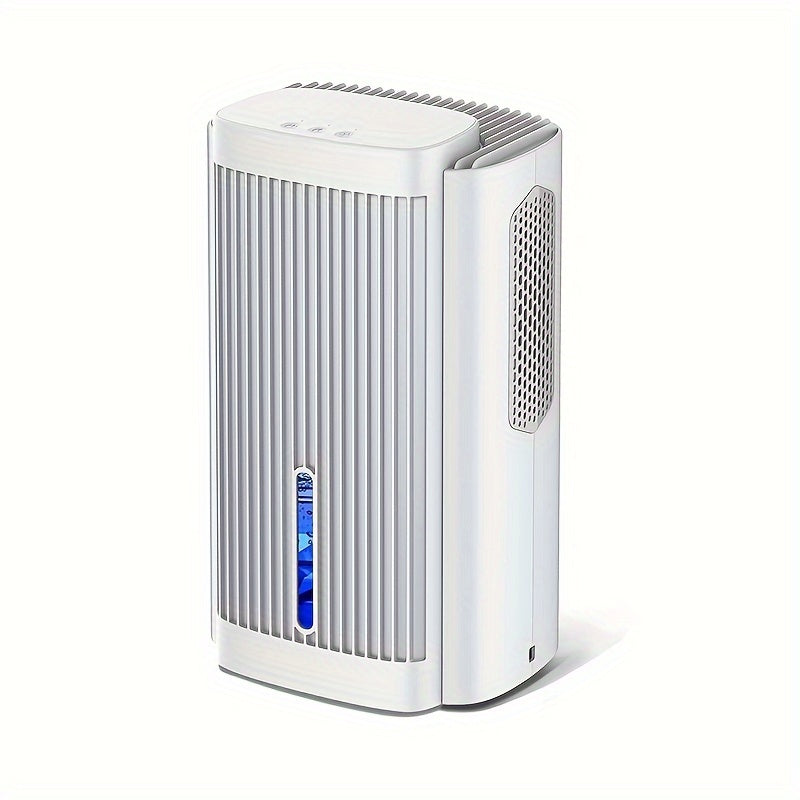 Dehumidifier with a 95 OZ Water Tank, Suitable for Basements, Bedrooms, Bathrooms, Rvs, Featuring a Sleep Mode, 7-Color LED Lights, Designed for Home Use.